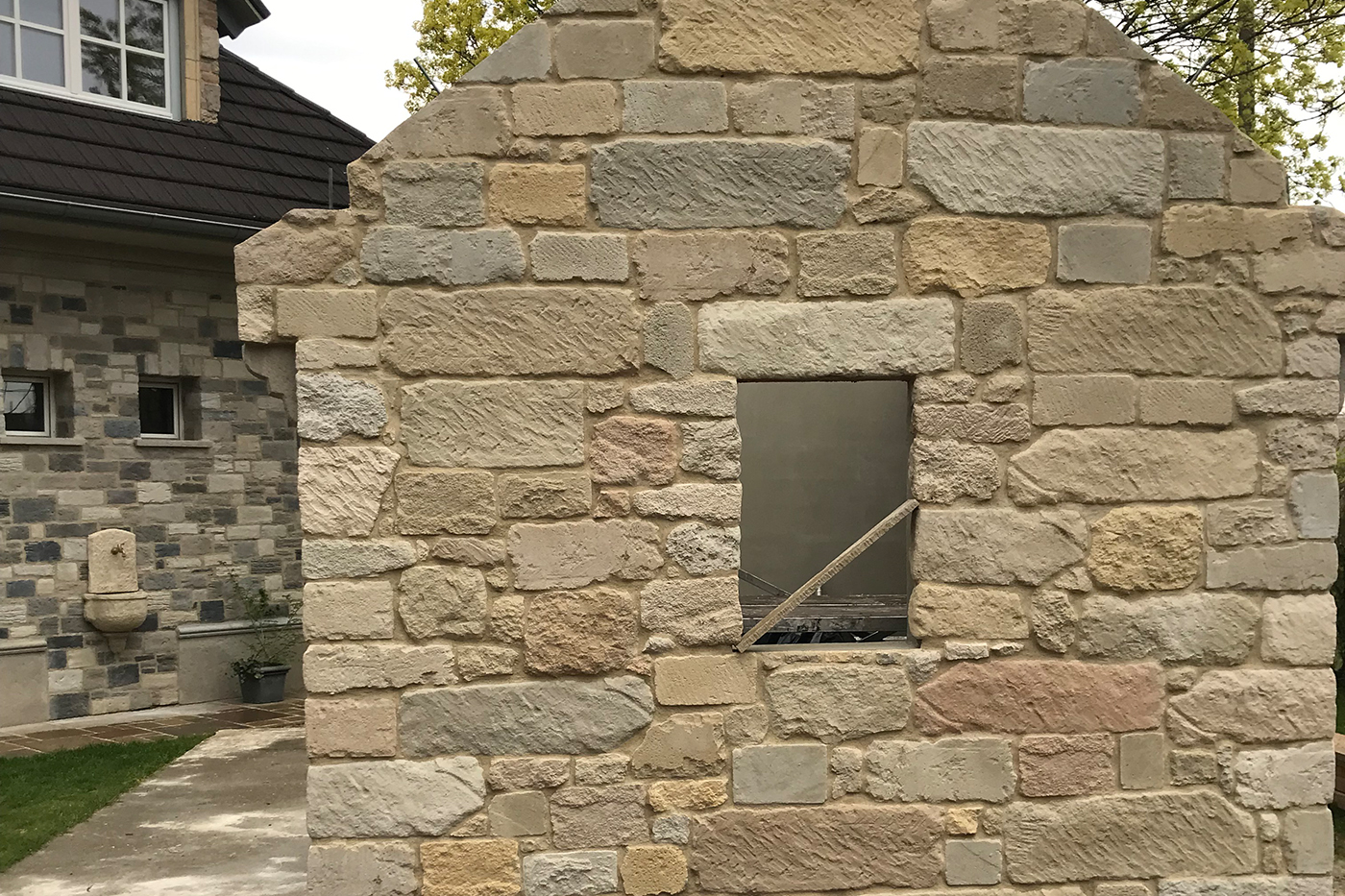 Pietra Sóskút Bánya Kő, rusztikus beton burkolat