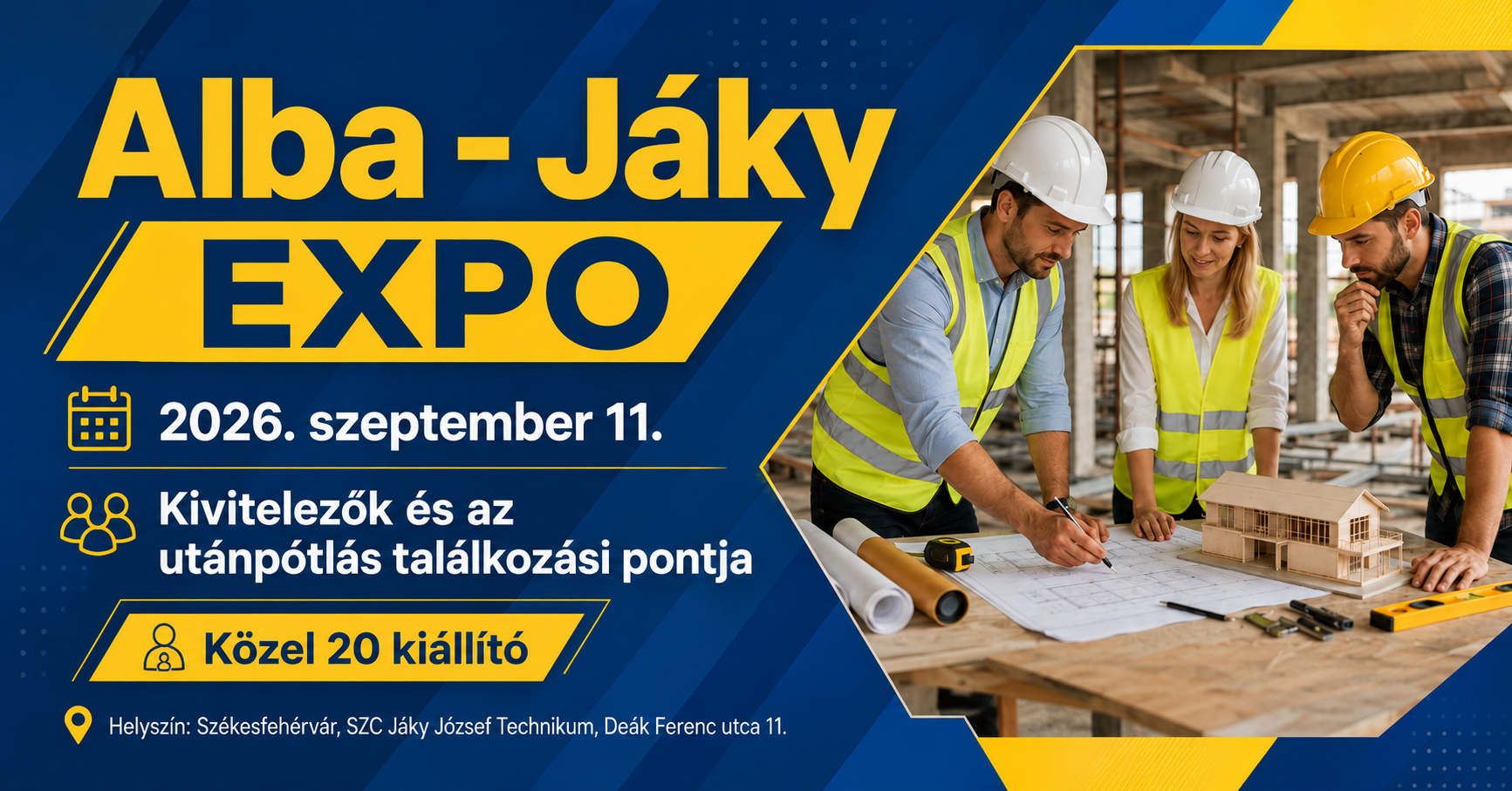 Alba–Jáky Expo 2026 plakát